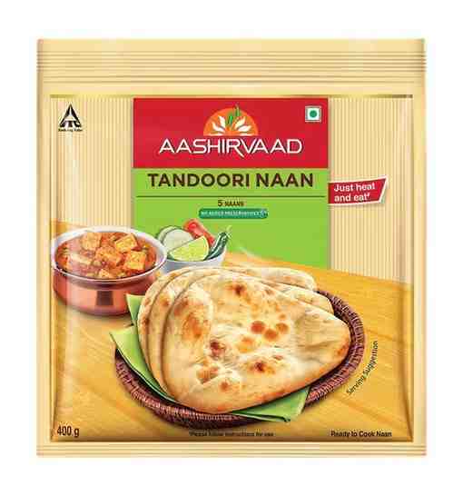 Aashirvaad Ready To Cook Tandoori Naan